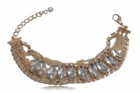 Pulsera Dorada con Navettes